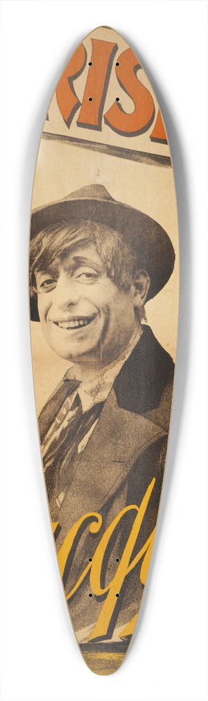 EugnePirou - PARISIANA Jacquet 39.3 inch art pintail longboard deck EugnePirou - PARISIANA Jacquet 39.3 inch art pintail longboard deck