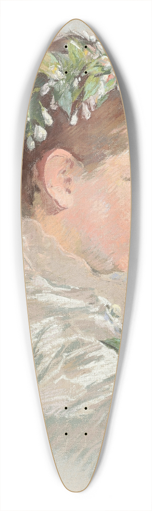 Eva Gonzals - La Marie (Jeanne Gonzals) 39.3 inch art pintail longboard deck