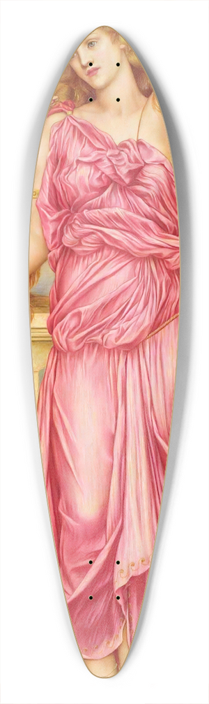Evelyn De Morgan - Helen Of Troy 39.3 inch art pintail longboard deck Evelyn De Morgan - Helen Of Troy 39.3 inch art pintail longboard deck