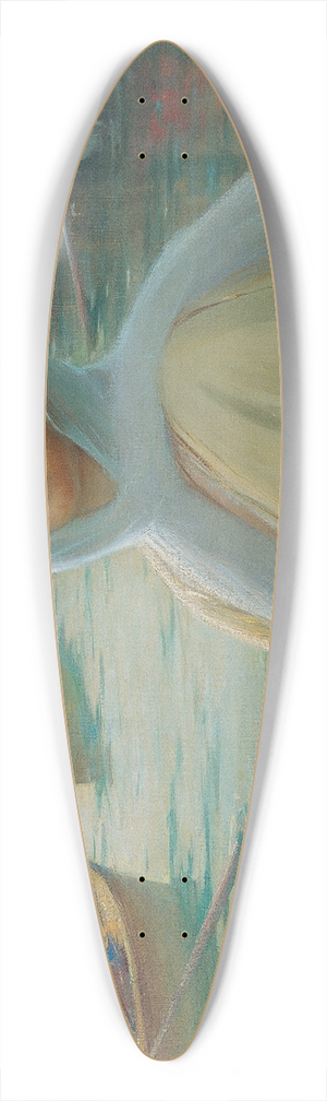 Fausto Zonaro - Amusement at Gksu 39.3 inch art pintail longboard deck