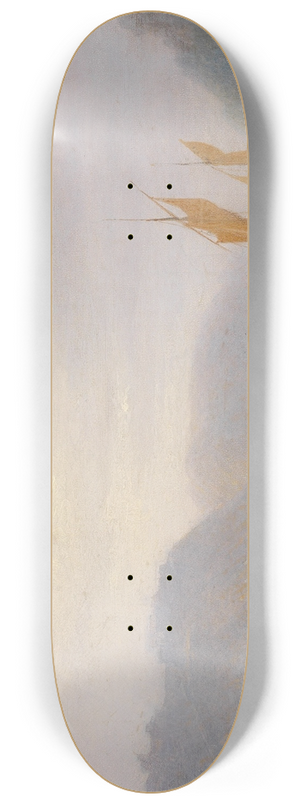 Carl Morgenstern - Mittagssonne St. Goarshausen 8.25 inch art skate deck