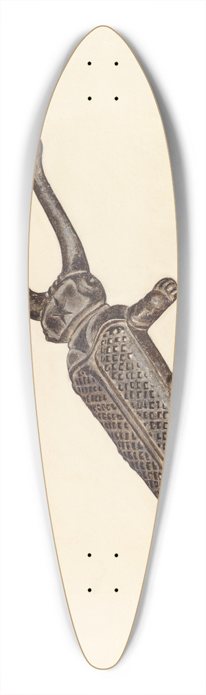 F.C. Davenport - Bootjack 39.3 inch art pintail longboard deck