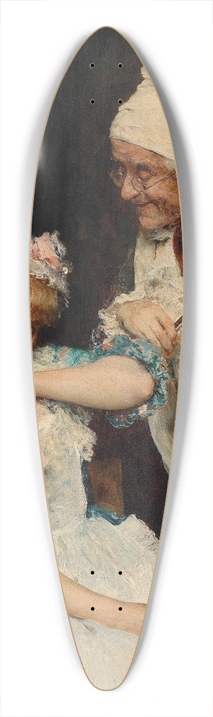 Federico Andreotti - Der Musikant 39.3 inch art pintail longboard deck