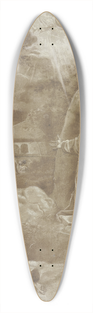 Federico Barocci - Der Heilige Franziskus empfngt im Beisein Bruder Leos von Assisi die Wundmale 39.3 inch art pintail longboard deck