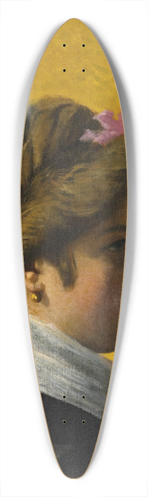 Federico Zandomeneghi - Portrait Of A Lady 39.3 inch art pintail longboard deck