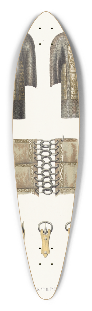 Fedor Grigoryevich Solntsev - Bakhtertsy 39.3 inch art pintail longboard deck