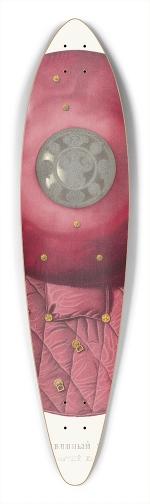 Fedor Grigoryevich Solntsev - Dereviannyi shchit, obtianutyi kamkoiu 39.3 inch art pintail longboard deck