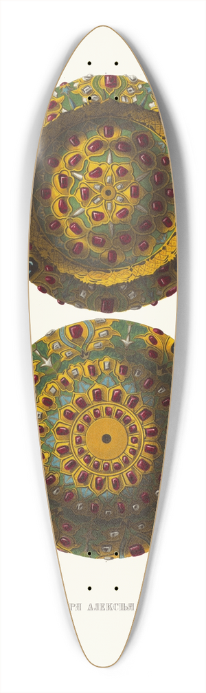 Fedor Grigoryevich Solntsev - Derzhava tsaria Alekseia Mikailovicha. (izobrazhenie 2.) 39.3 inch art pintail longboard deck