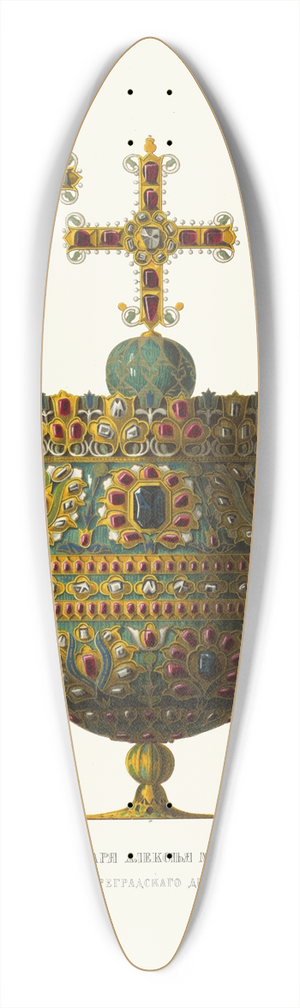 Fedor Grigoryevich Solntsev - Derzhava tsaria Alekseia Mikailovicha, tsaregradskago dela (izobrazhenie 1.) 39.3 inch art pintail longboard deck