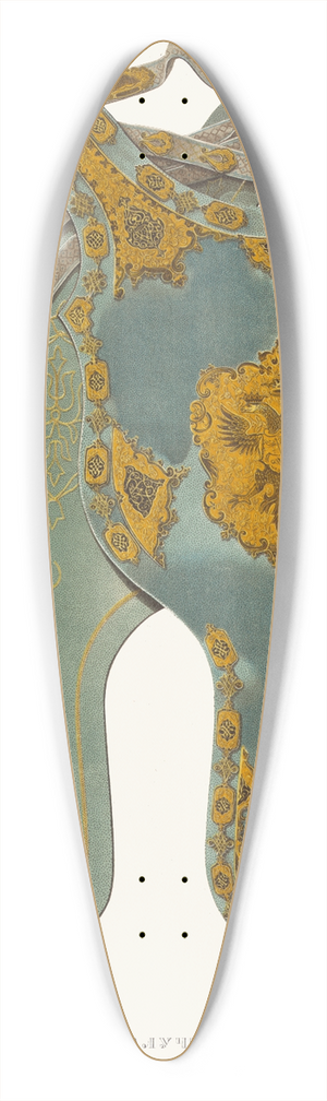 Fedor Grigoryevich Solntsev - Naluchie 39.3 inch art pintail longboard deck