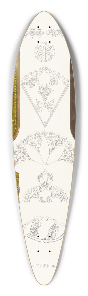 Fedor Grigoryevich Solntsev - Naluchie i tul, ili kolchan 39.3 inch art pintail longboard deck