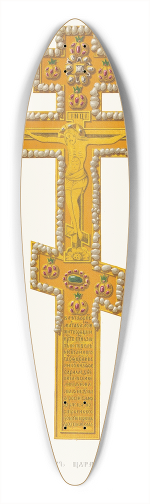 Fedor Grigoryevich Solntsev - Naprestolnyi krest tsaria Feodora Alekseevicha. (izobrazhenie 1.) 39.3 inch art pintail longboard deck