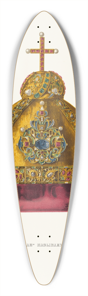 Fedor Grigoryevich Solntsev - Shapka altabasnaia, nazivaemaia sibirskoiu. (izobrazhenie 1.) 39.3 inch art pintail longboard deck