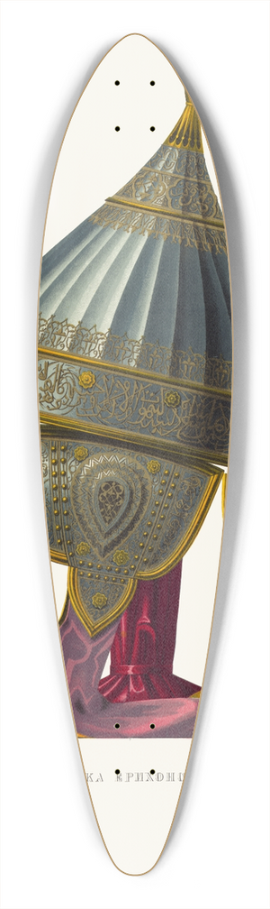 Fedor Grigoryevich Solntsev - Shapka Erikhonskaia. (izobrazhenie 2.) 39.3 inch art pintail longboard deck