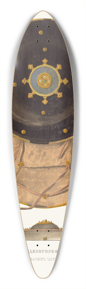 Fedor Grigoryevich Solntsev - Shchit edinorogovoi kozhi, prislannyi Shakh-Abbasom tsariu Mikhailu Feodorovichu 39.3 inch art pintail longboard deck
