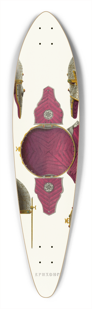 Fedor Grigoryevich Solntsev - Shishak ili Erikhonskaia shapka 39.3 inch art pintail longboard deck