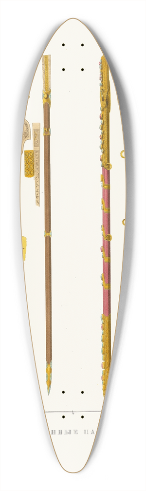 Fedor Grigoryevich Solntsev - Starinnye palashi 39.3 inch art pintail longboard deck
