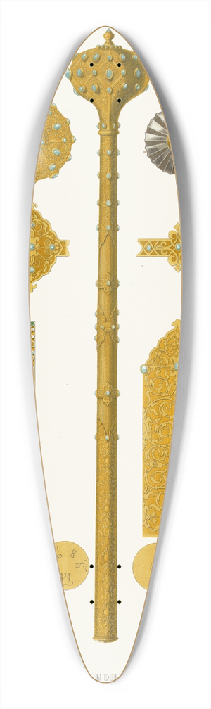 Fedor Grigoryevich Solntsev - Tureckaia bulava; bulava boiarina kn. Vas. Mikh. Lykova; bulava bulatnaia 39.3 inch art pintail longboard deck