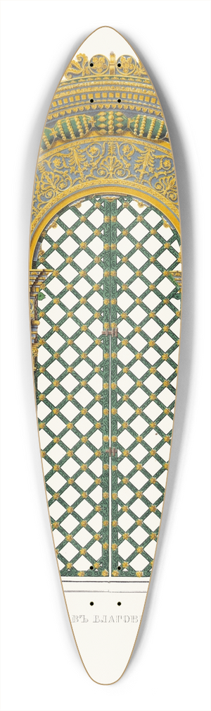 Fedor Grigoryevich Solntsev - Vkhodnyia dveri v Blagoveshchenskom sobore 39.3 inch art pintail longboard deck