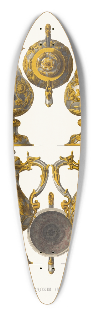 Fedor Grigoryevich Solntsev - Voronok tsaritsy Evdokii (voinokiniakh Eleny) Feodorovny 39.3 inch art pintail longboard deck