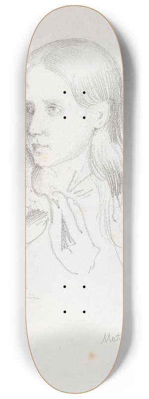 Adolph Tidemand - Mathea Weem 8.25 inch art skate deck