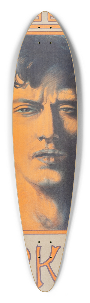 Feliks Wygrzywalski - Merkury 39.3 inch art pintail longboard deck