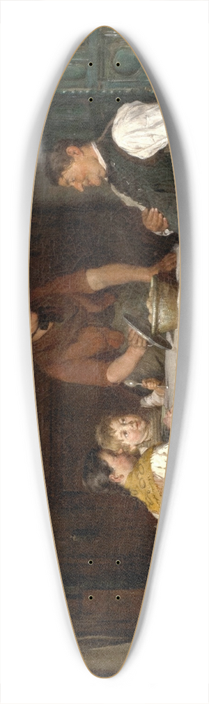 Felix Schlesinger - Der Festbraten 39.3 inch art pintail longboard deck