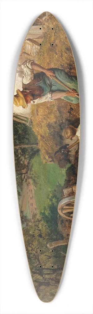 Felix Schlesinger - The Little Helper 39.3 inch art pintail longboard deck