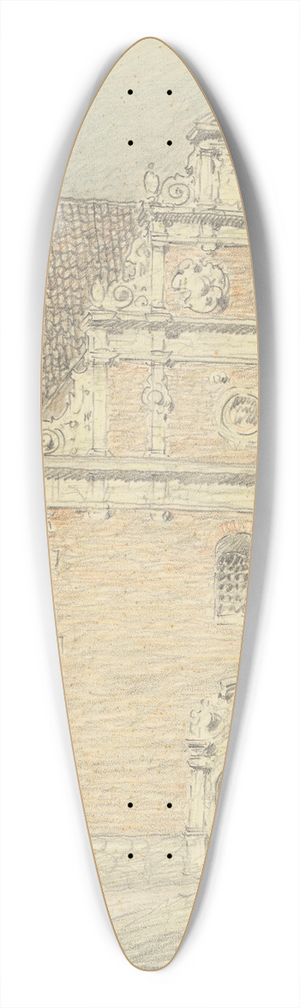 Ferdinand Boberg - Jder 39.3 inch art pintail longboard deck