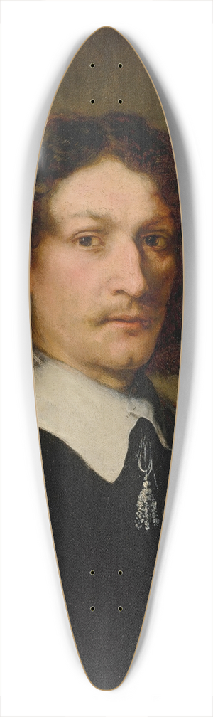 Ferdinand Bol - Portrait of a man 39.3 inch art pintail longboard deck
