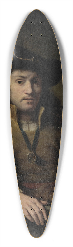 Ferdinand Bol - Self-portrait 39.3 inch art pintail longboard deck