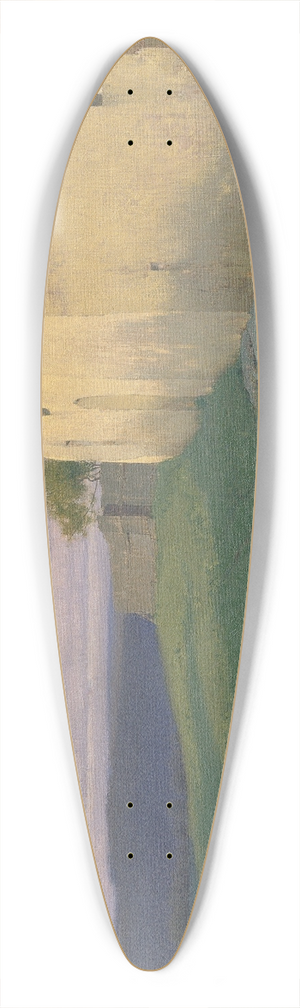 Ferdinand Brunner - Der Sommermorgen 39.3 inch art pintail longboard deck