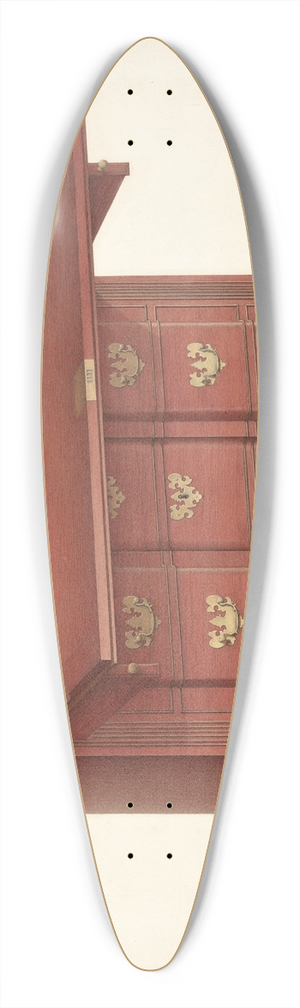 Ferdinand Cartier - Desk 39.3 inch art pintail longboard deck
