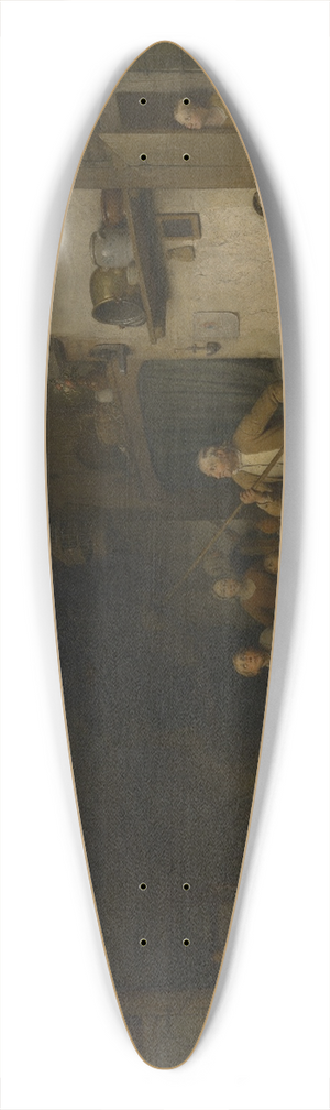 Ferdinand de Braekeleer - The Bat 39.3 inch art pintail longboard deck