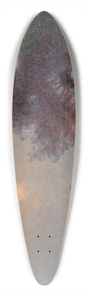 Ferdinand du Puigaudeau - La rivire au clair de lune 39.3 inch art pintail longboard deck