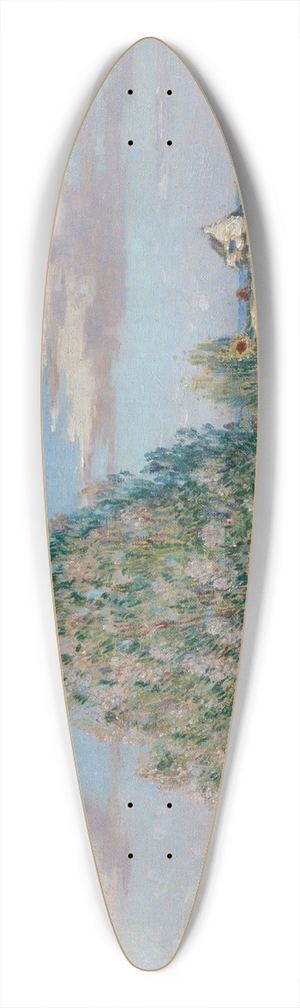 Ferdinand du Puigaudeau - Parterre fleuri 39.3 inch art pintail longboard deck