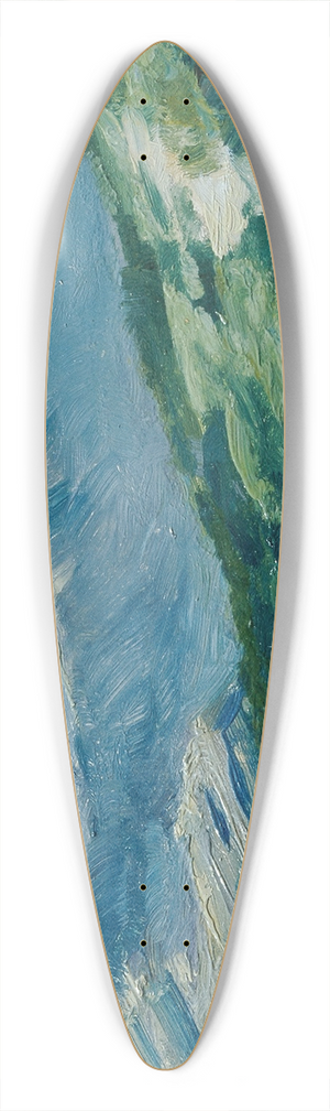 Ferdinand Engelmller - Riesengebirge 39.3 inch art pintail longboard deck