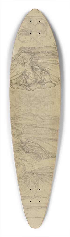 Ferdinand Fellner - Christus und der reiche Jngling 39.3 inch art pintail longboard deck
