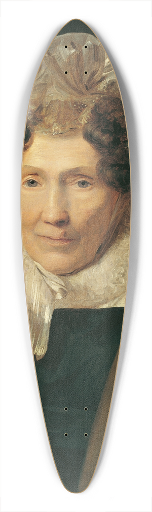 Ferdinand Georg Waldmller - Alte Frau mit weier Bnderhaube 39.3 inch art pintail longboard deck