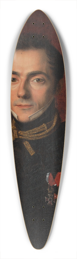 Ferdinand Georg Waldmller - Georg Graf Apponyi 39.3 inch art pintail longboard deck