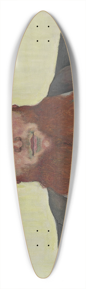 Ferdinand Hodler - James Vibert, Sculptor 39.3 inch art pintail longboard deck