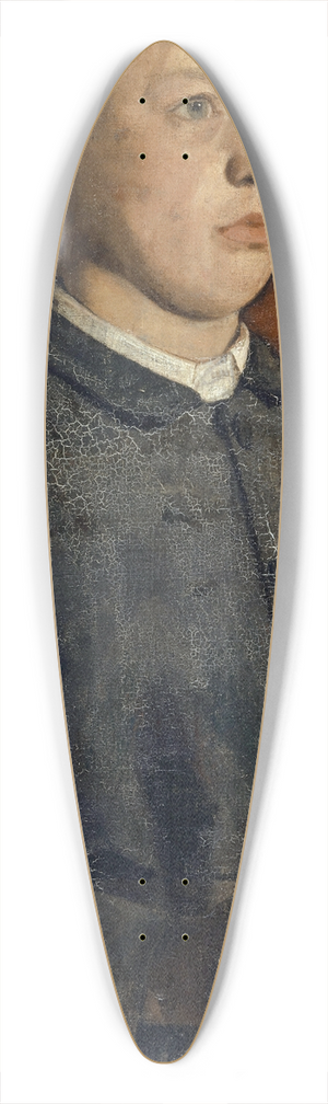 Ferdinand Hodler - Portrait Of August Hodler (The Student) 39.3 inch art pintail longboard deck