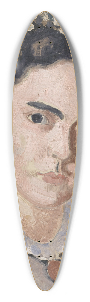 Ferdinand Hodler - Portrait Of Marie Elise Bernhard-Hodler 39.3 inch art pintail longboard deck