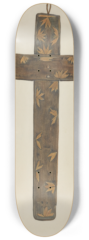 Carl O'Bergh - Cross 8.25 inch art skate deck