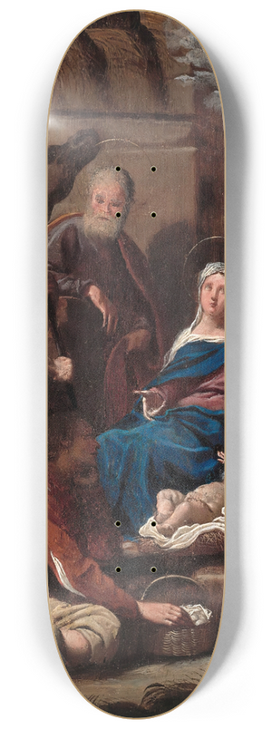 Carlo Bononi - Adoration of the Shepherds 8.25 inch art skate deck Carlo Bononi - Adoration of the Shepherds 8.25 inch art skate deck