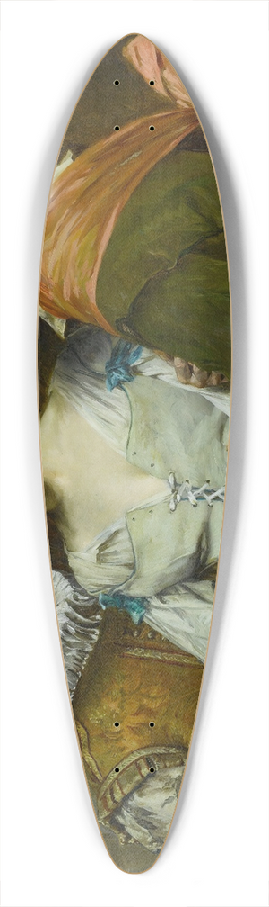 Ferdinand Roybet - A Choice 39.3 inch art pintail longboard deck