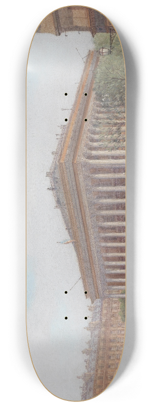 Carlo Bossoli - Paris Bourse 8.25 inch art skate deck