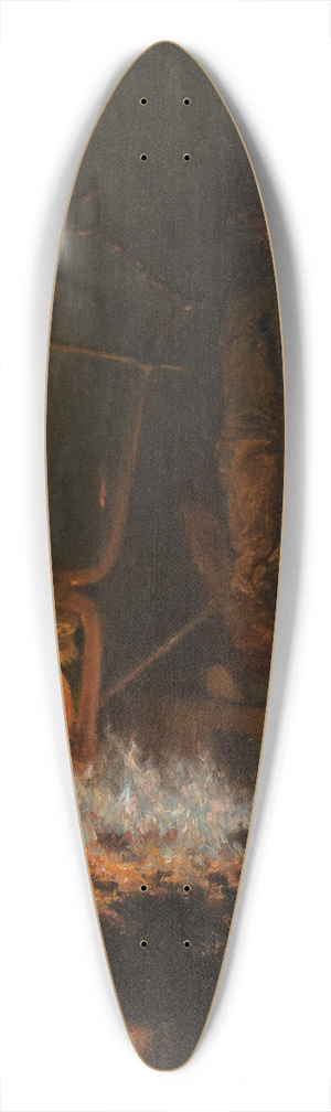 Fernand Cormon - Le Verrier 39.3 inch art pintail longboard deck