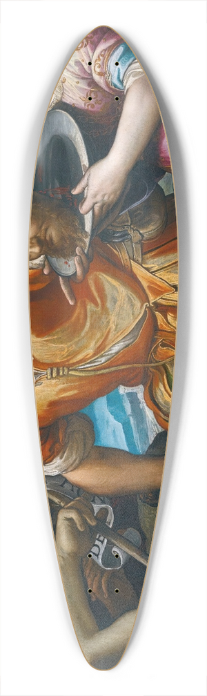 Ferra Fenzoni - The Beheading Of Saint John The Baptist 39.3 inch art pintail longboard deck Ferra Fenzoni - The Beheading Of Saint John The Baptist 39.3 inch art pintail longboard deck