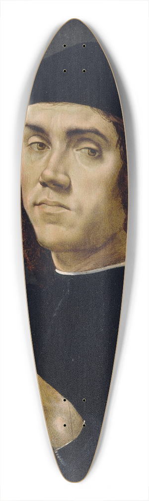 Filippino Lippi - Portrait of a Musician 39.3 inch art pintail longboard deck
